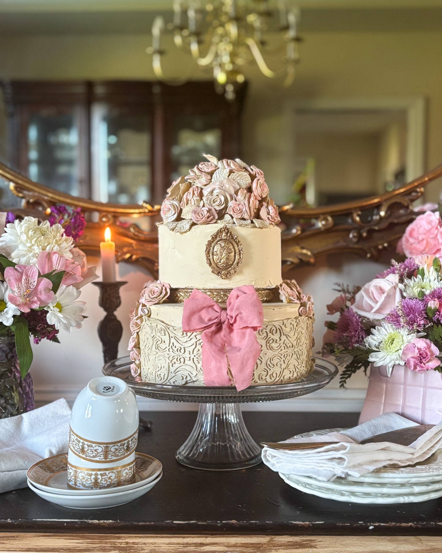 Everything Dawn Fake Cake Cecilia Faux Cake