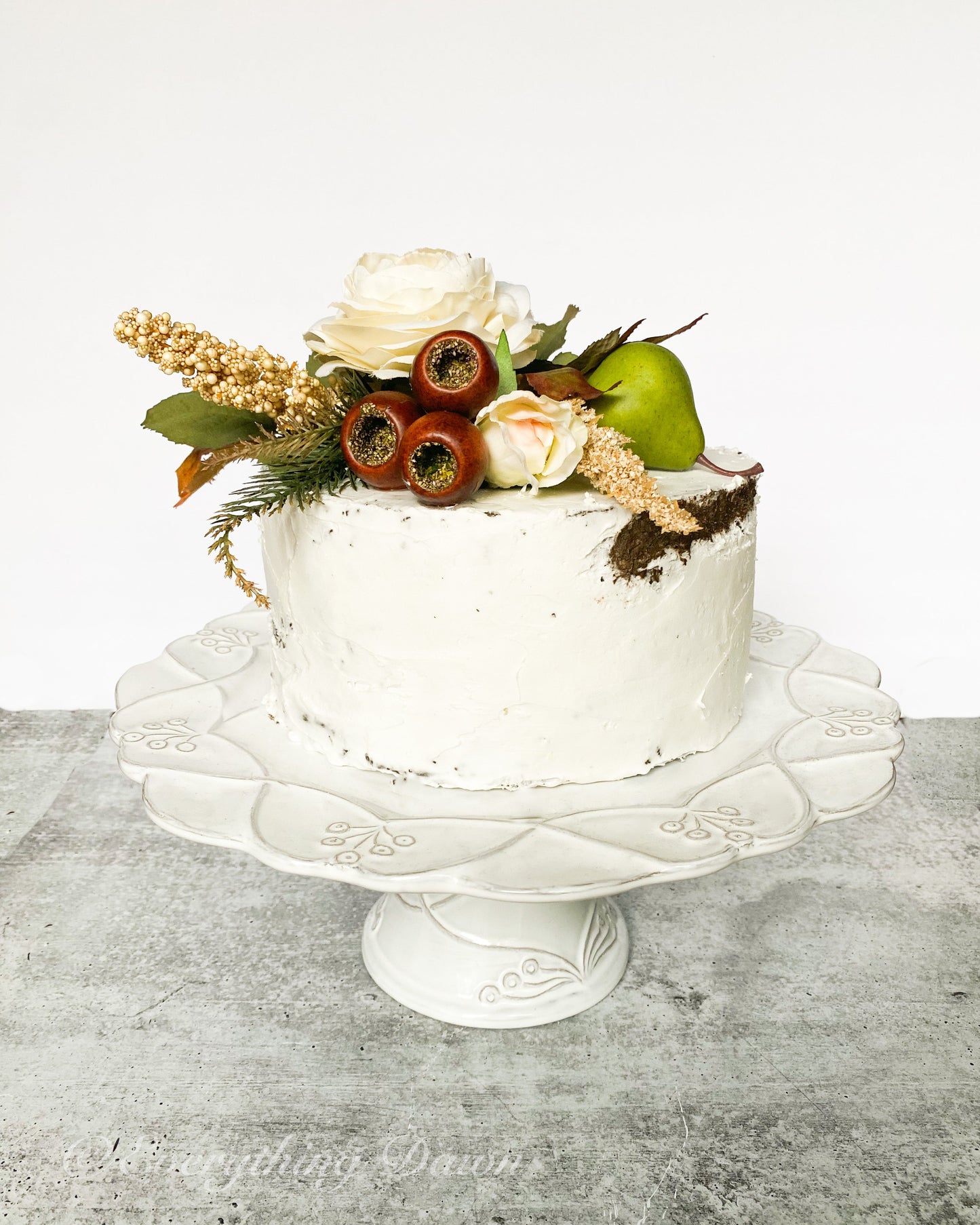 Everything Dawn Fake Cake Daphne Chocolate Naked Faux Cake