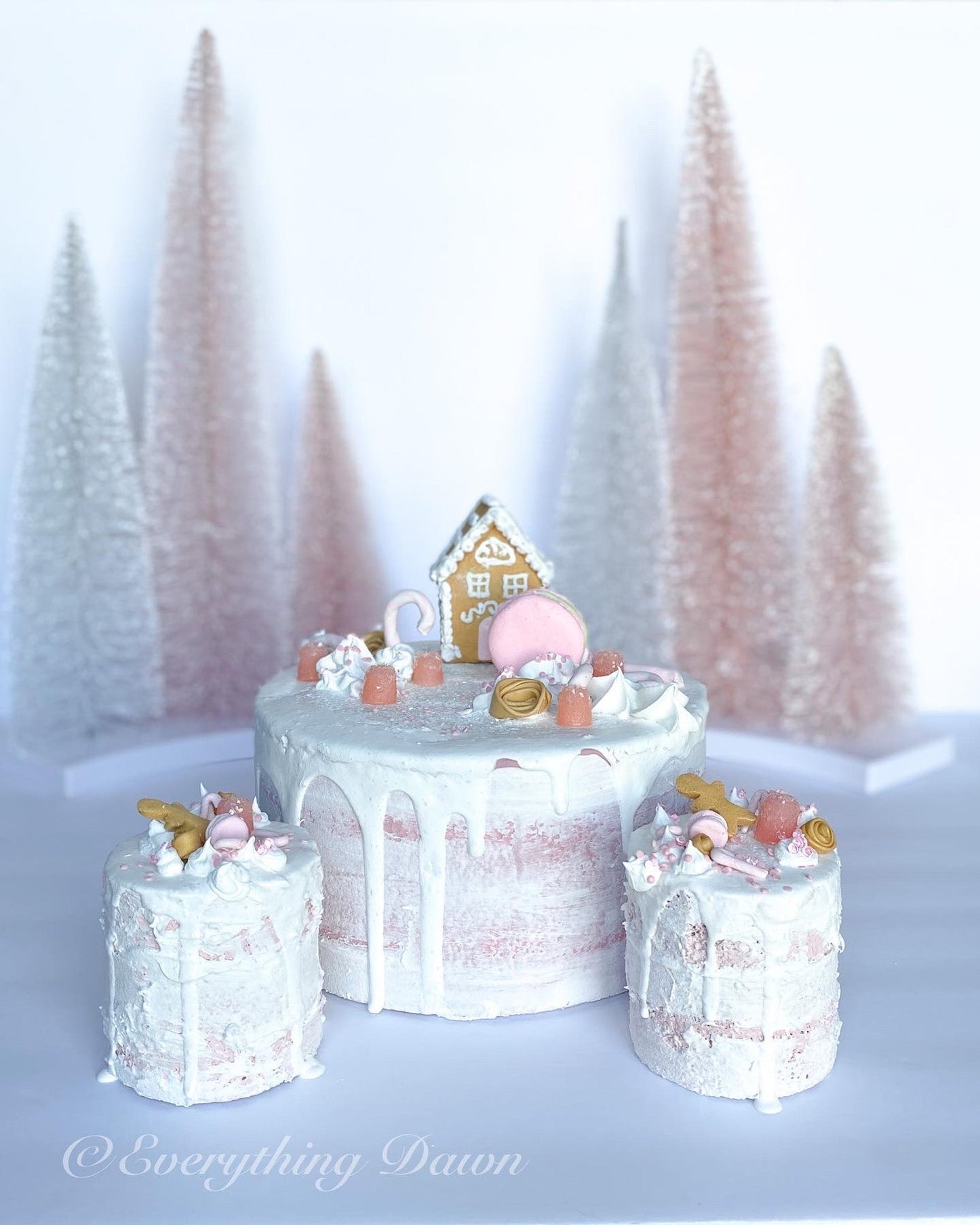 Everything Dawn Fake Cake Faux Cake in Sugar Plum Sweets