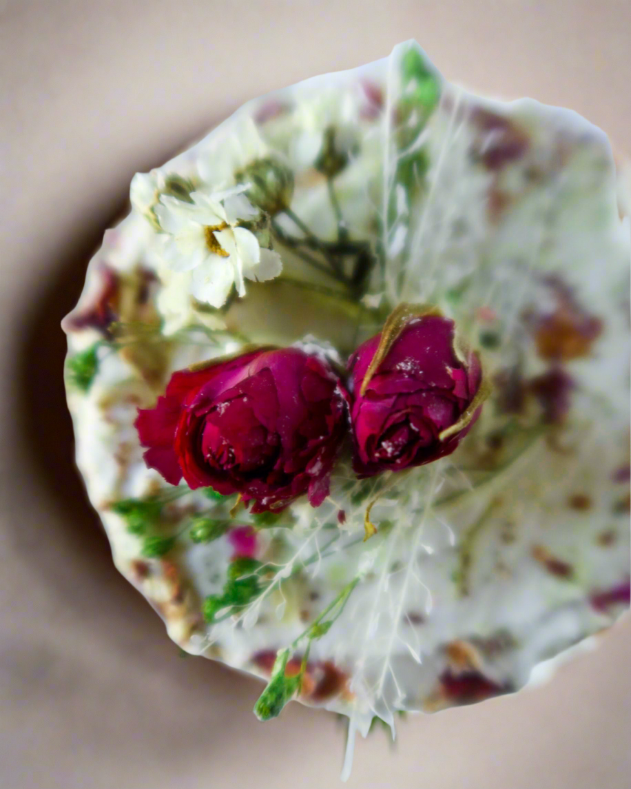 Everything Dawn Fake Cake Faux Rose Mousseline Mini Tarte