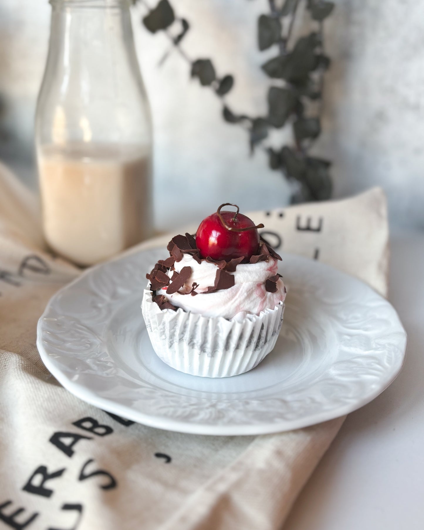 Everything Dawn Faux Cake Faux Black Forest Cupcake