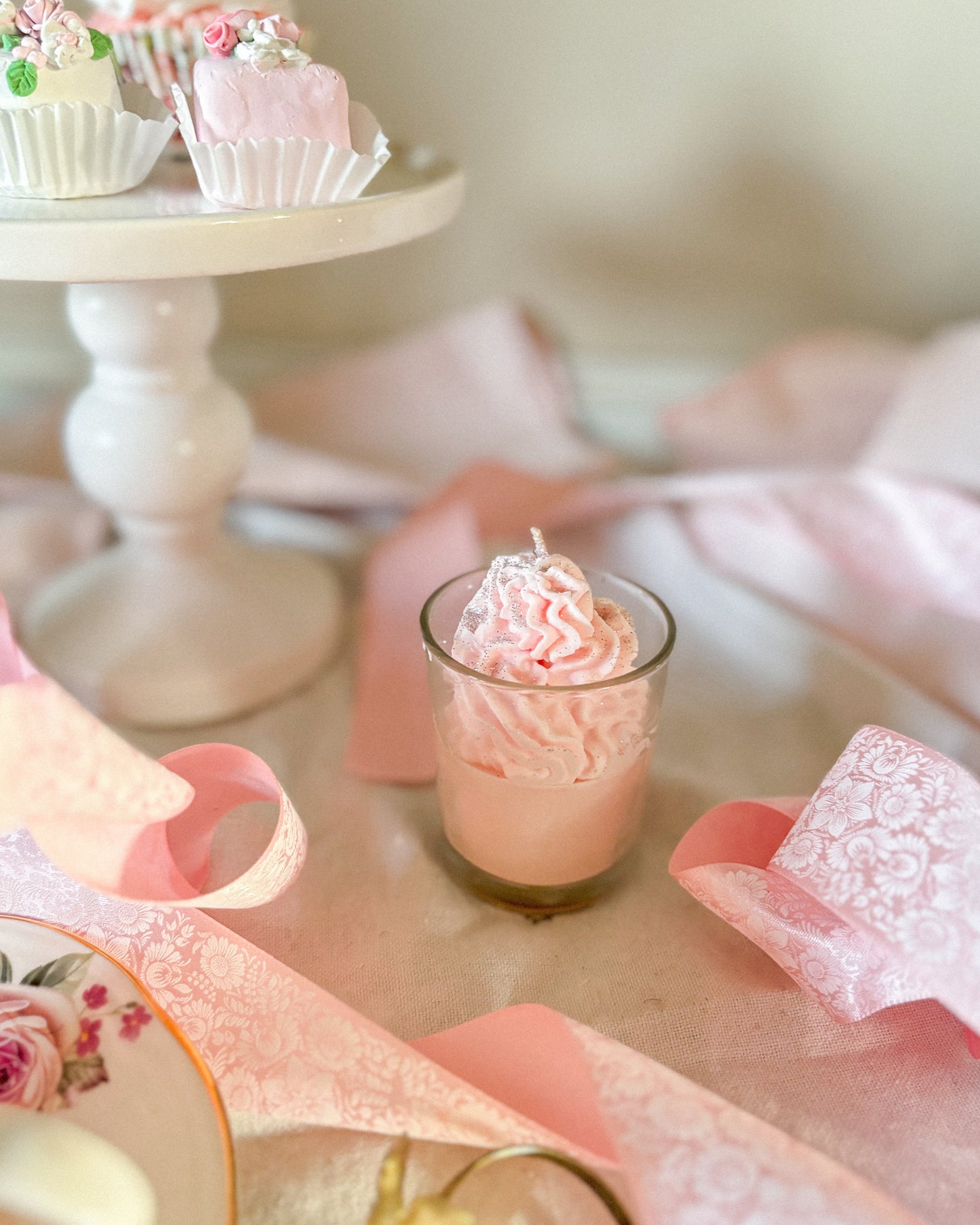 Everything Dawn Jar Candle Sugar Plum Scented Dessert Votive Candle