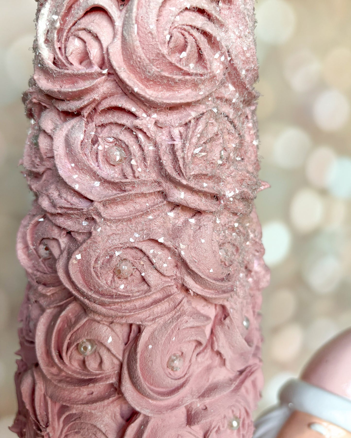 Everything Dawn Santa Tree Rosette Faux Cake