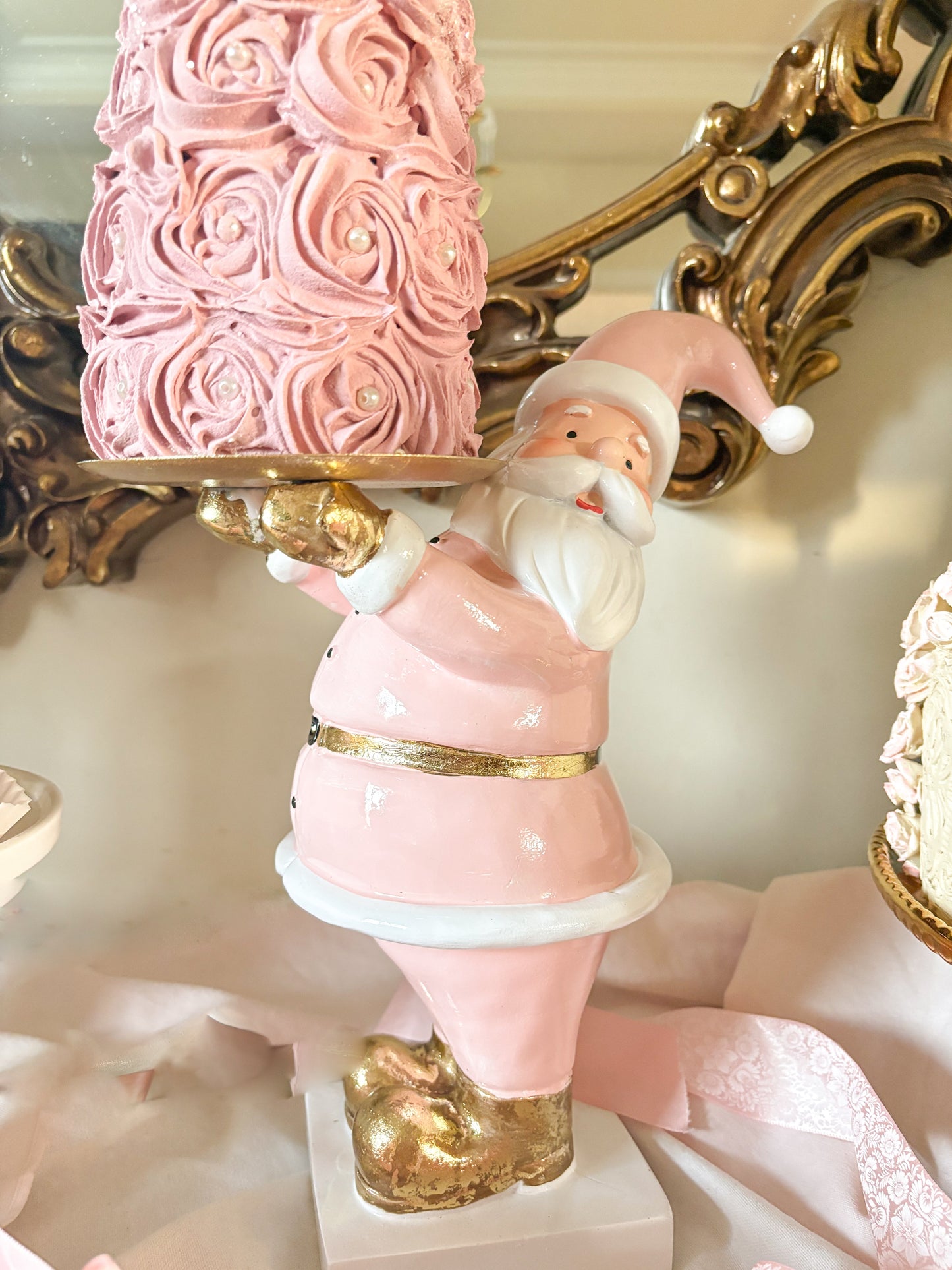 Everything Dawn Santa Tree Rosette Faux Cake