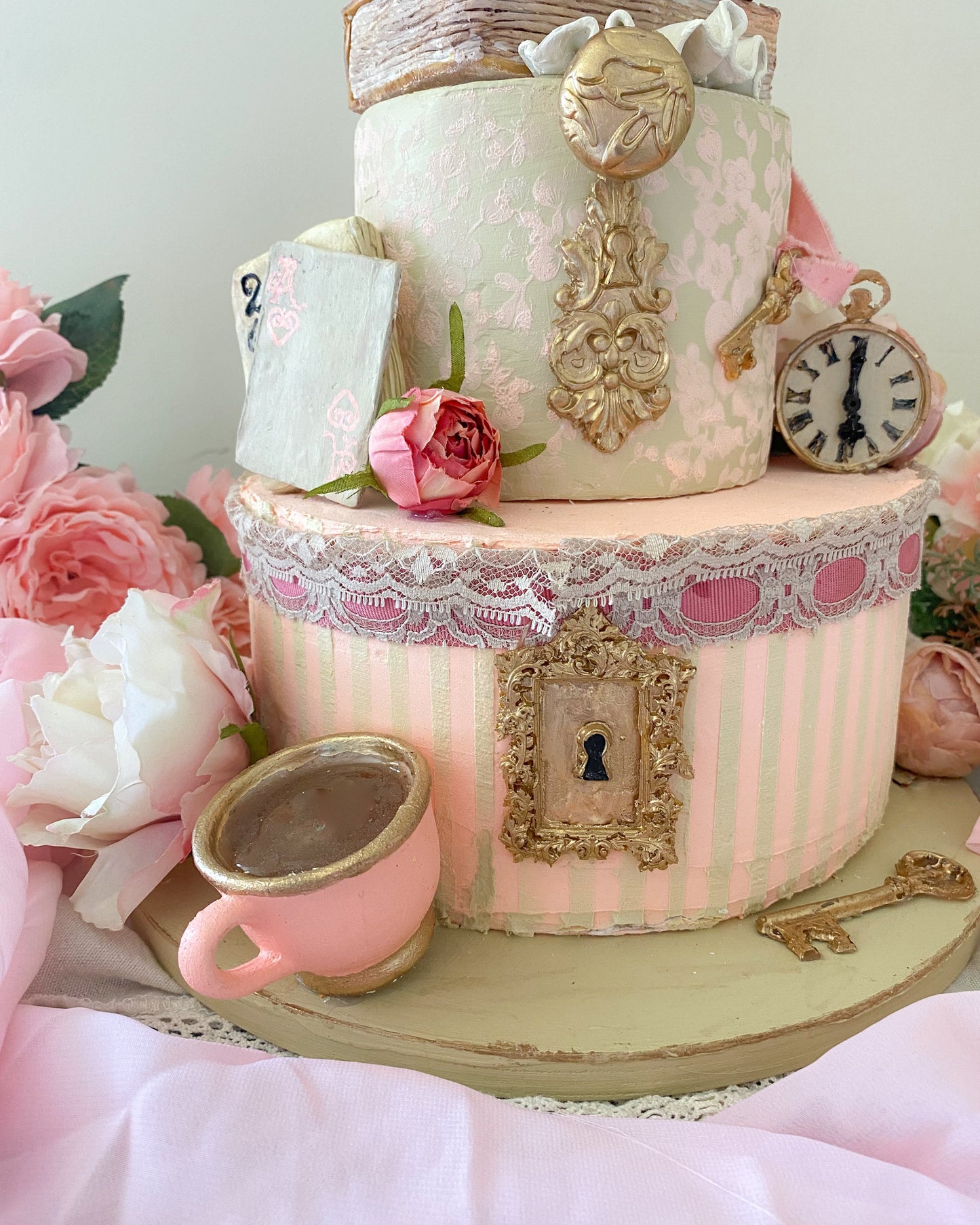 Everything Dawn Tea Time Fake Cake