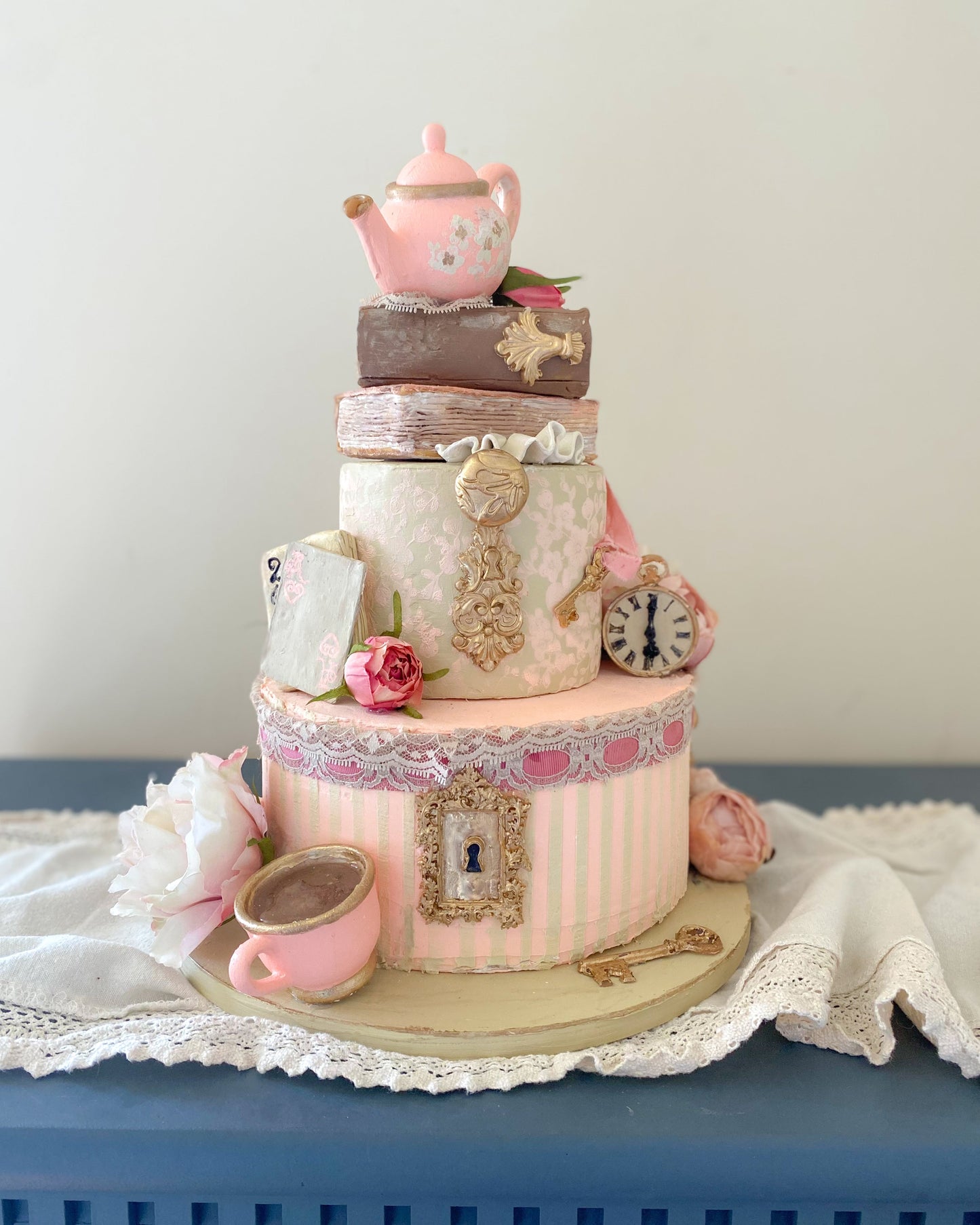 Everything Dawn Tea Time Fake Cake