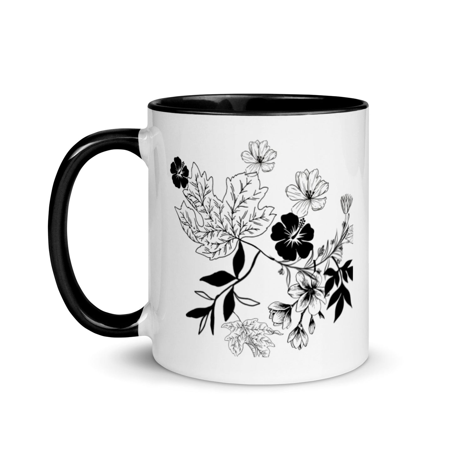 Everything Dawn Autumn Leaves Floral Mug