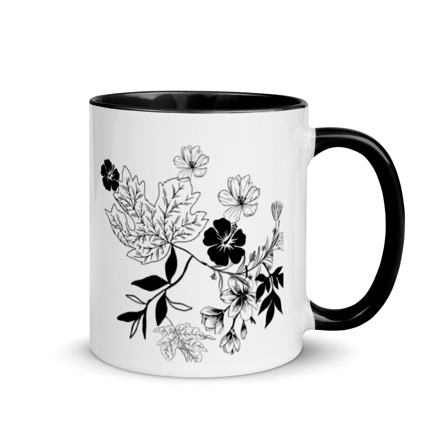 Everything Dawn Autumn Leaves Floral Mug