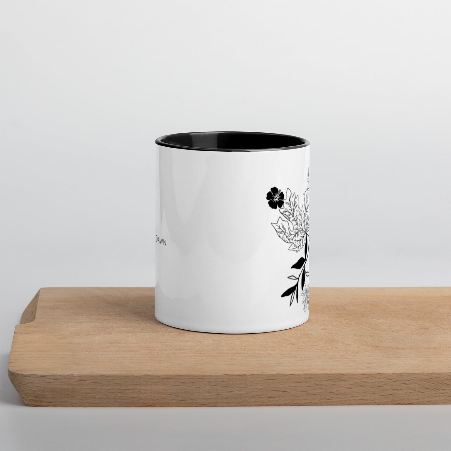 Everything Dawn Autumn Leaves Floral Mug