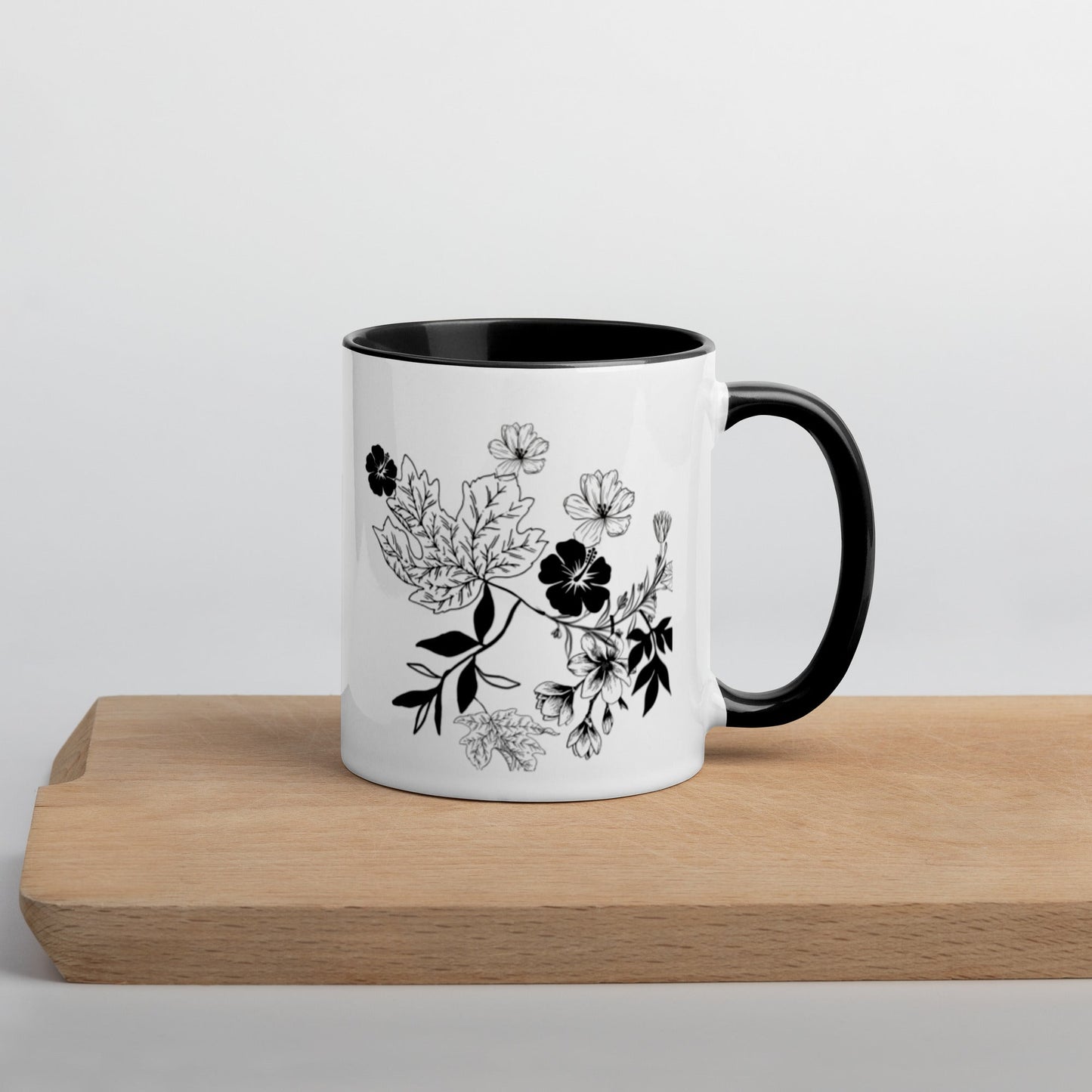 Everything Dawn Autumn Leaves Floral Mug