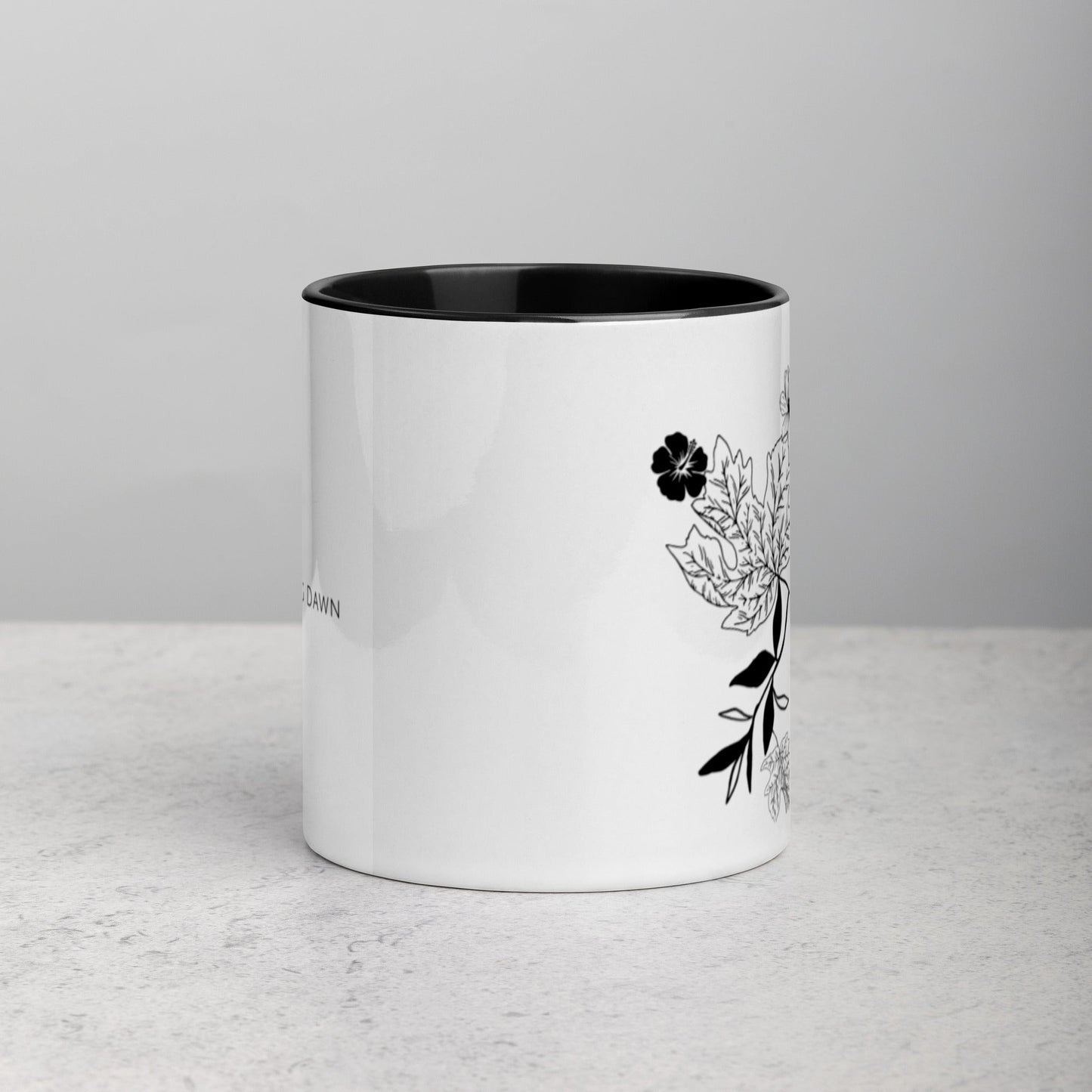 Everything Dawn Autumn Leaves Floral Mug