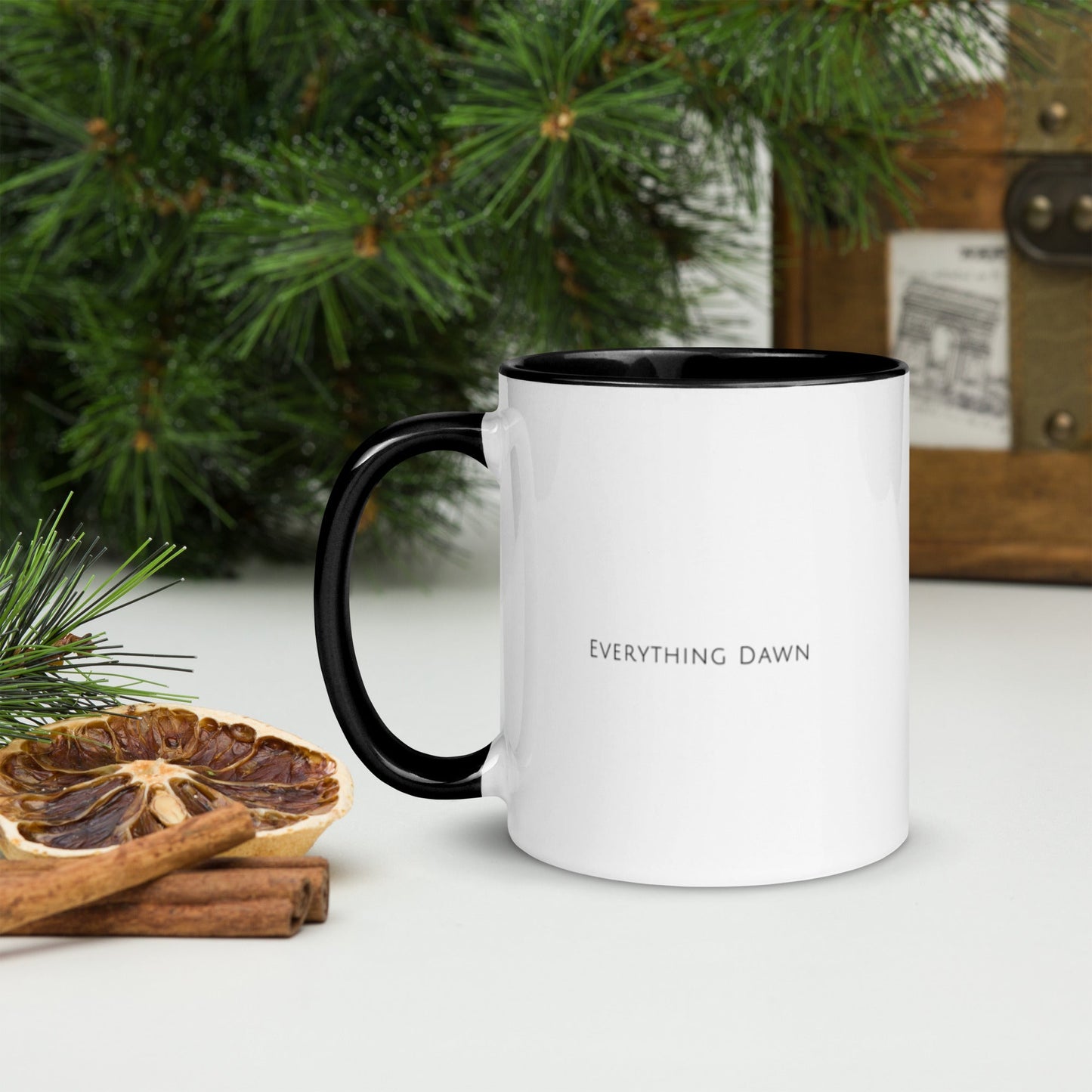 Everything Dawn Autumn Leaves Floral Mug