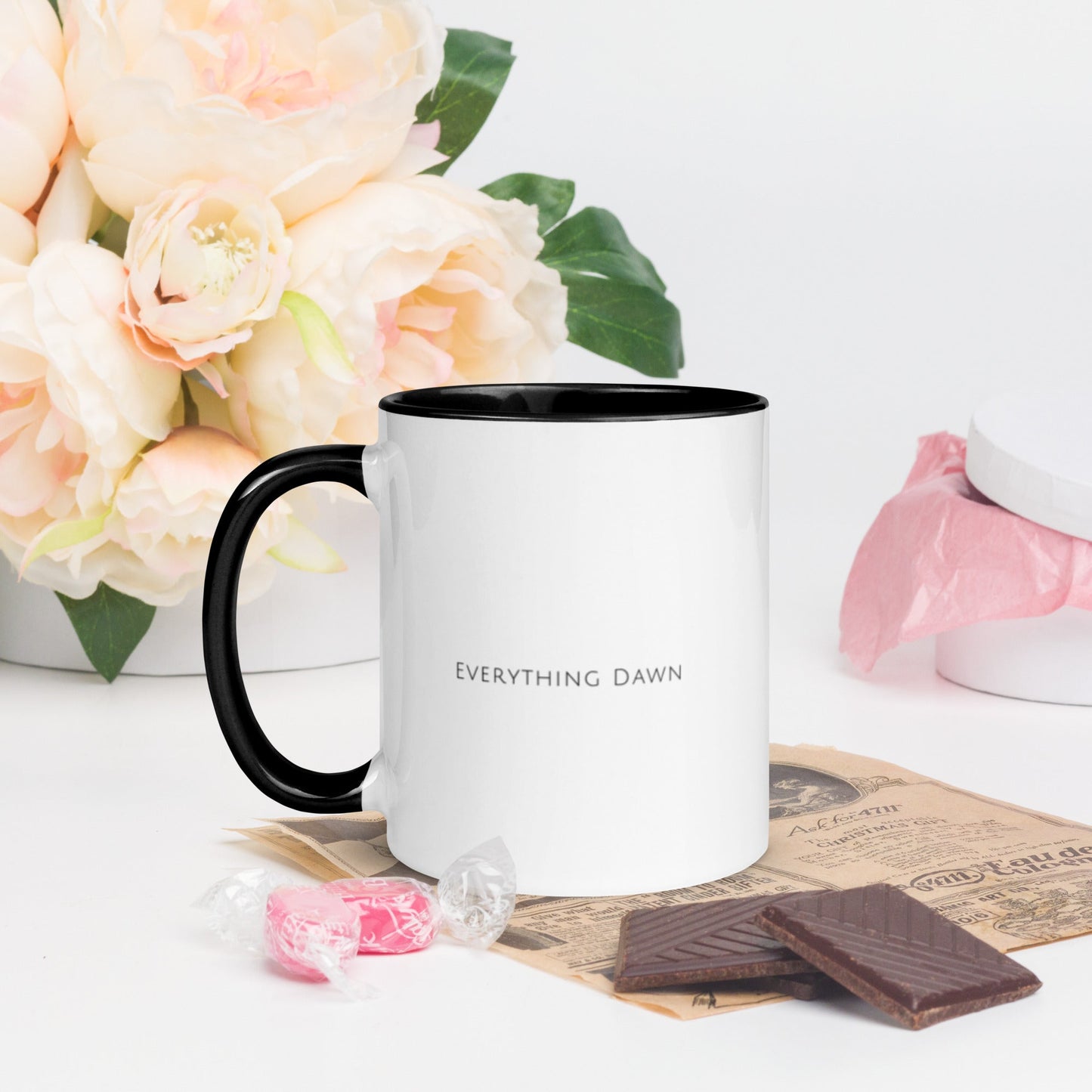 Everything Dawn Autumn Leaves Floral Mug