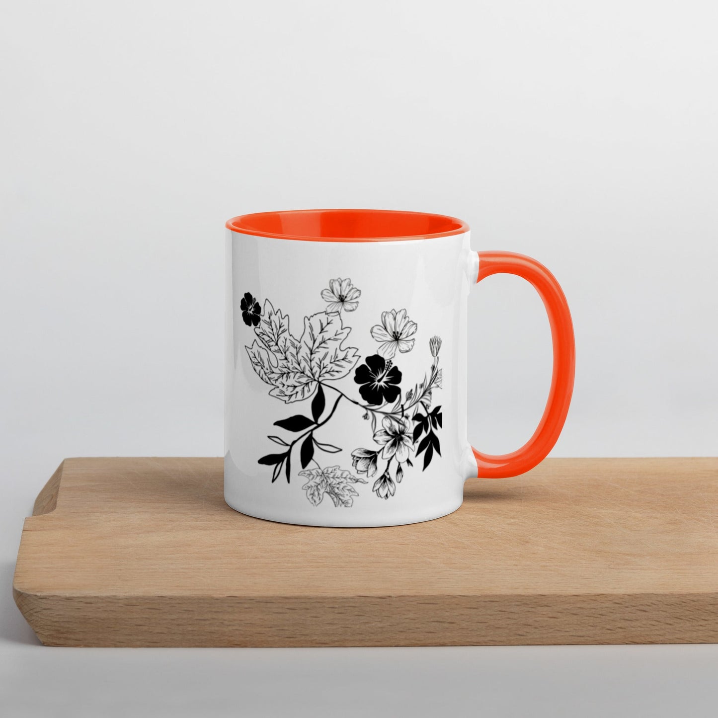 Everything Dawn Autumn Leaves Floral Mug