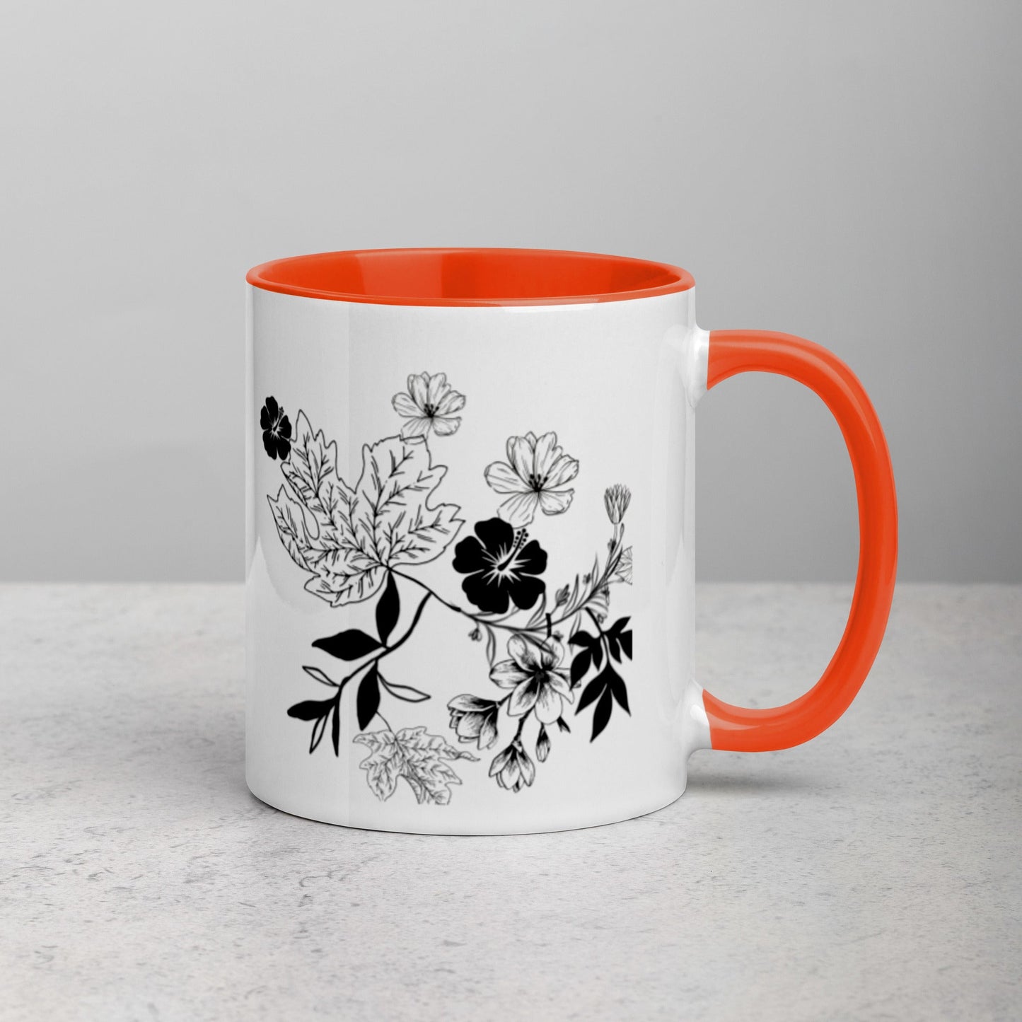 Everything Dawn Autumn Leaves Floral Mug