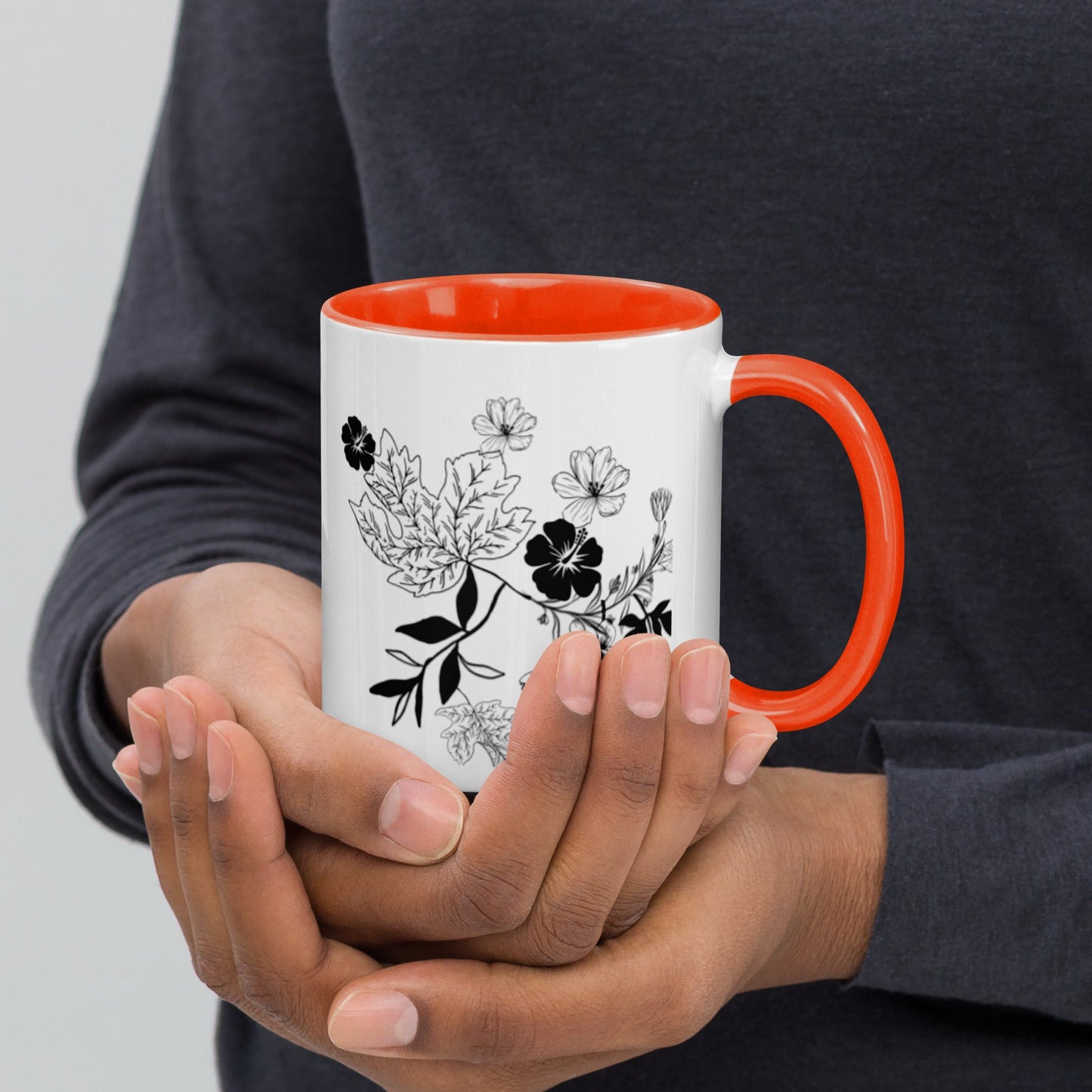 Everything Dawn Autumn Leaves Floral Mug