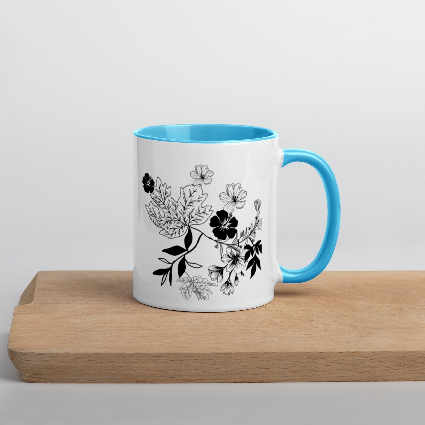 Everything Dawn Autumn Leaves Floral Mug