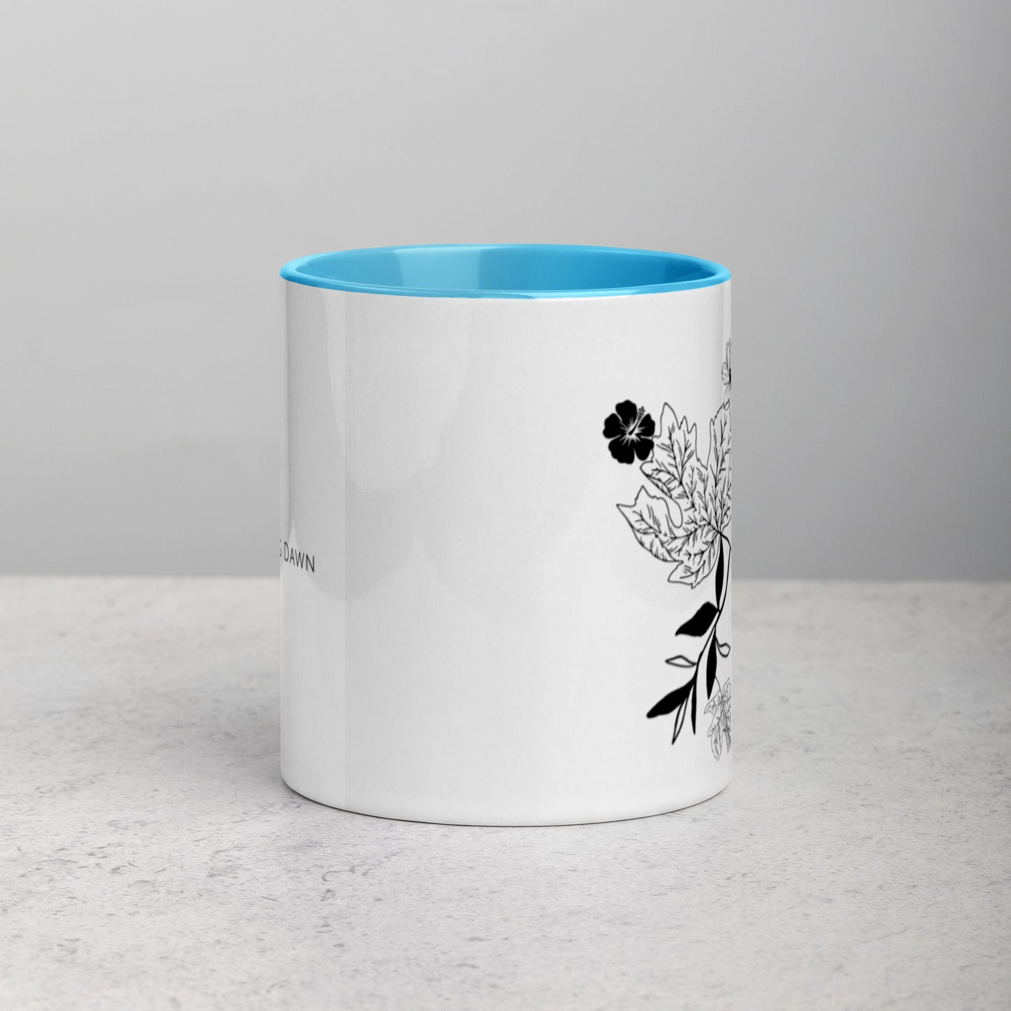 Everything Dawn Autumn Leaves Floral Mug