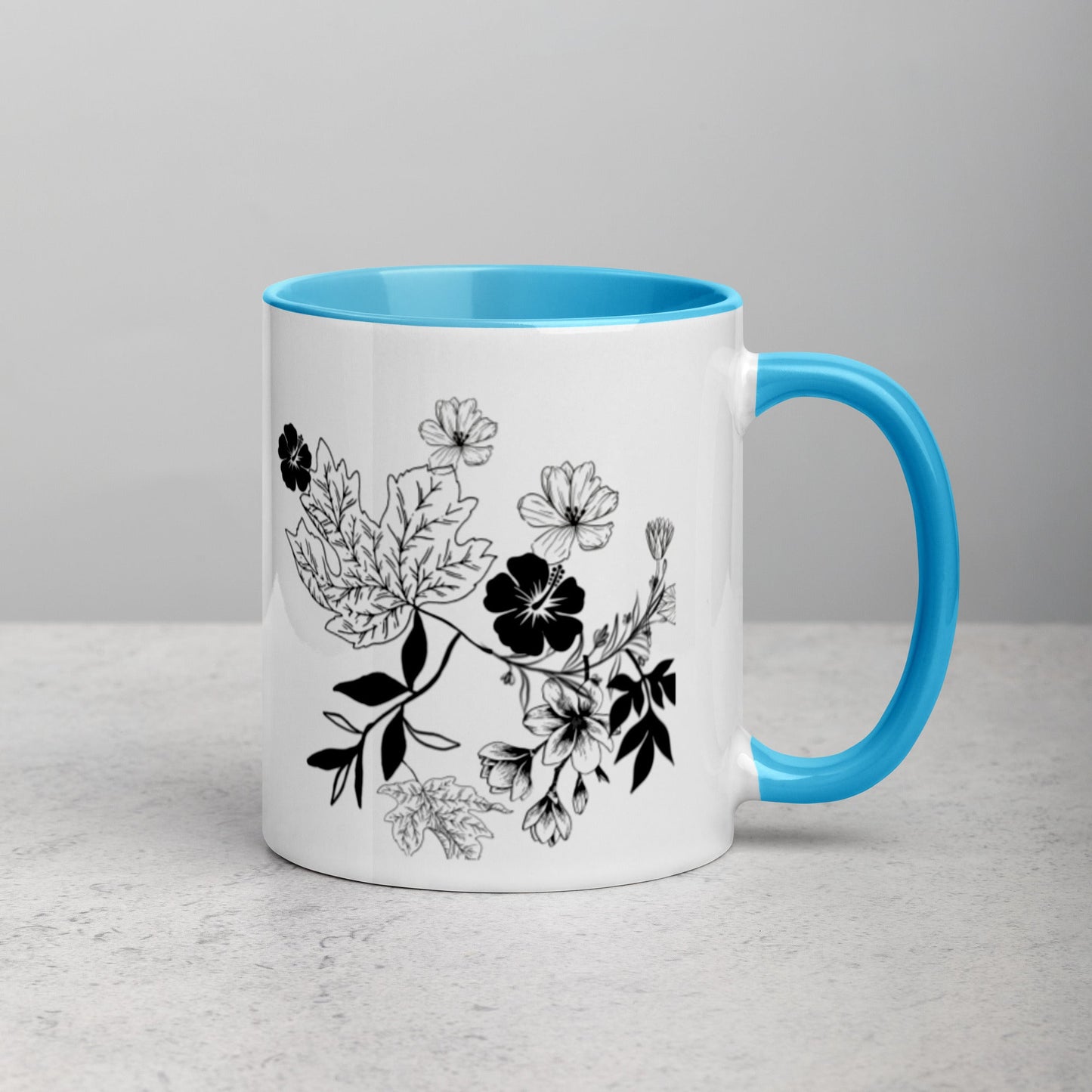 Everything Dawn Autumn Leaves Floral Mug