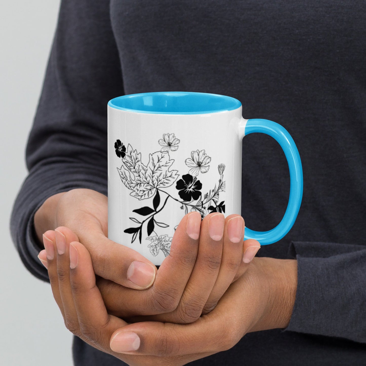 Everything Dawn Autumn Leaves Floral Mug