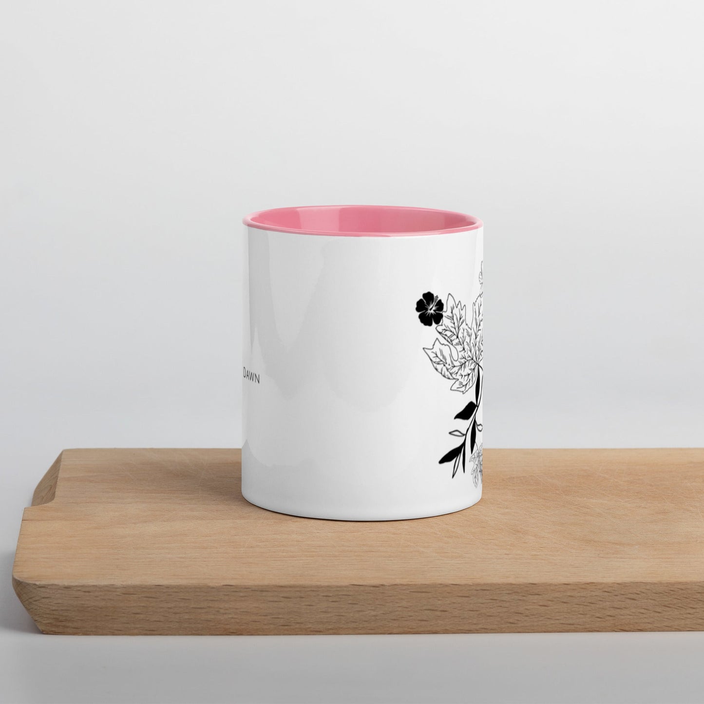 Everything Dawn Autumn Leaves Floral Mug