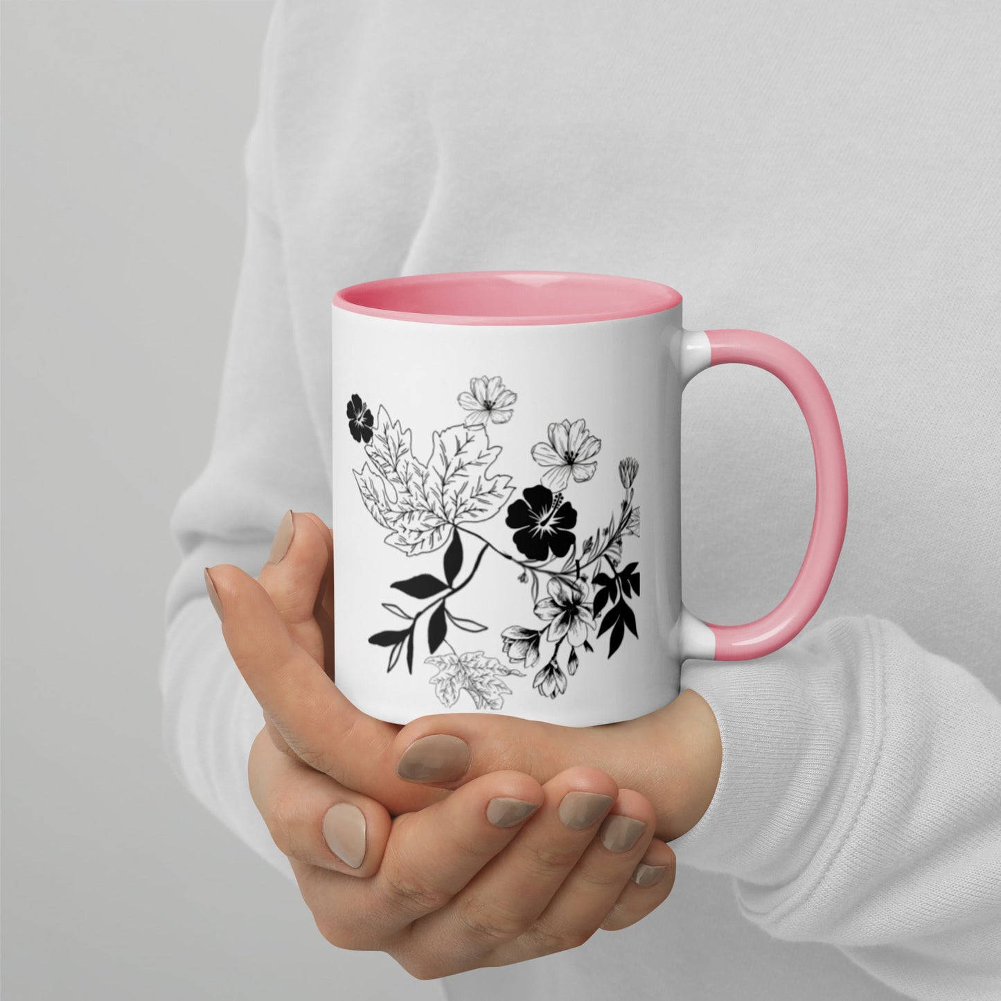 Everything Dawn Autumn Leaves Floral Mug