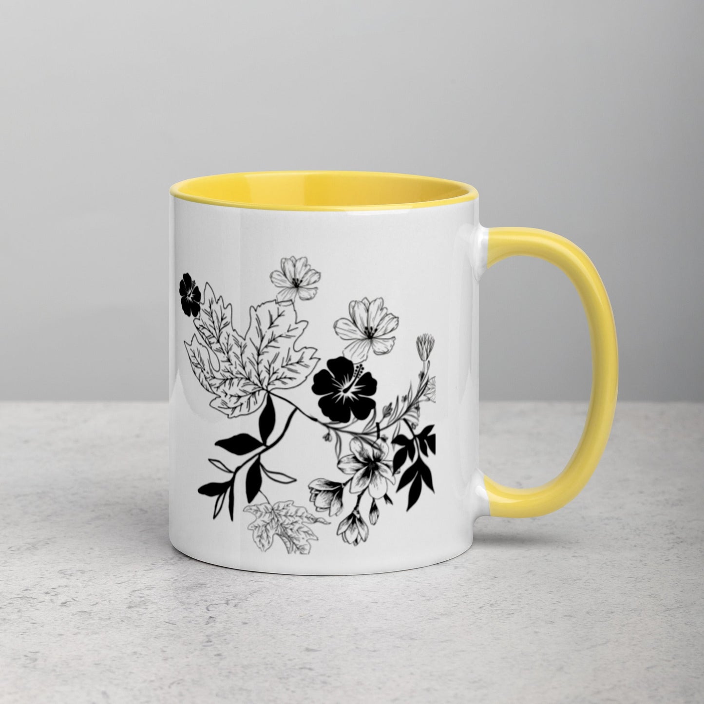 Everything Dawn Autumn Leaves Floral Mug