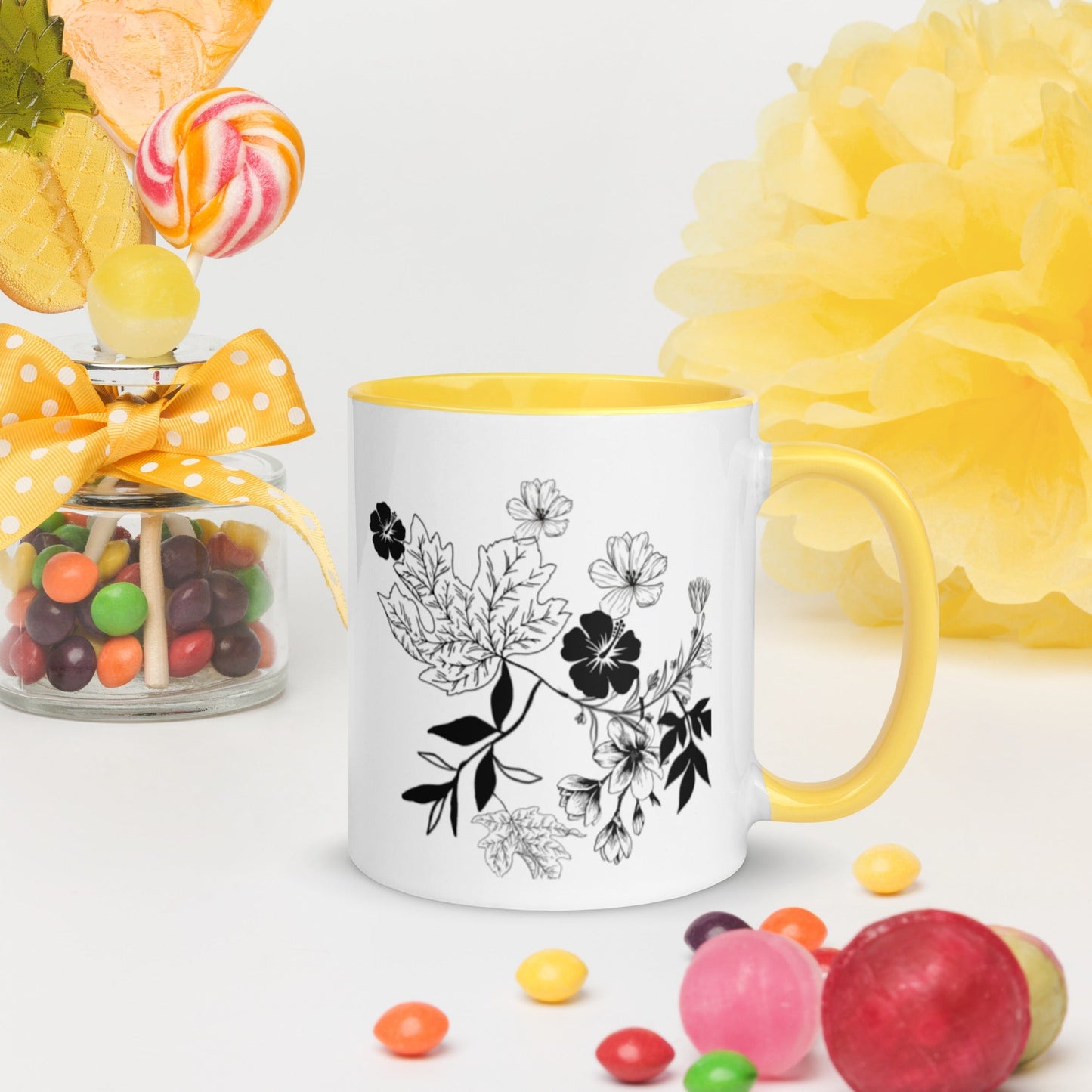 Everything Dawn Autumn Leaves Floral Mug