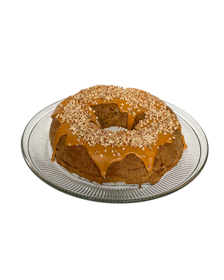 Everything Dawn Fake Cake Caramel Pecan Faux Bundt Cake from Everything Dawn