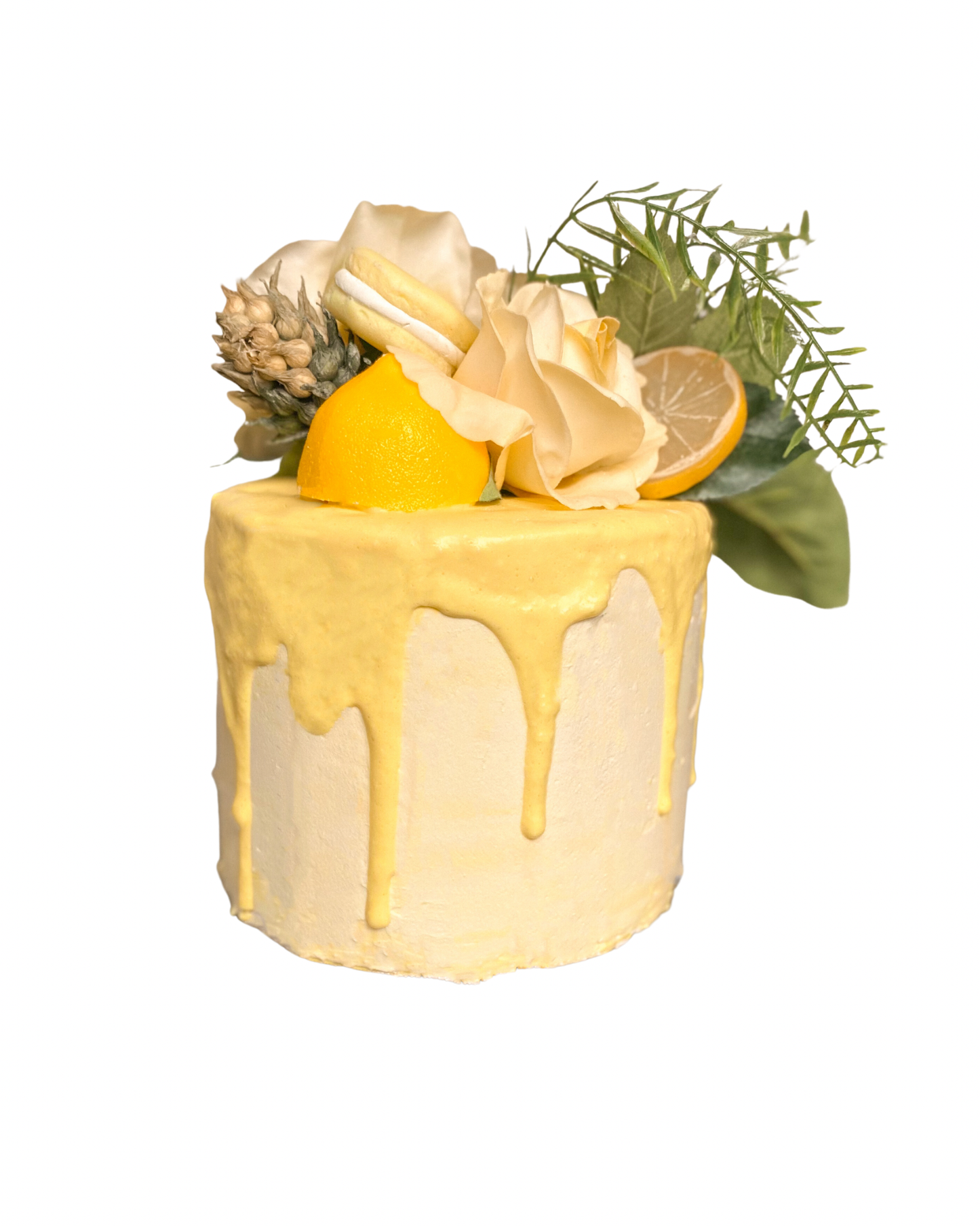 Everything Dawn Lemon Fake Cake Floral