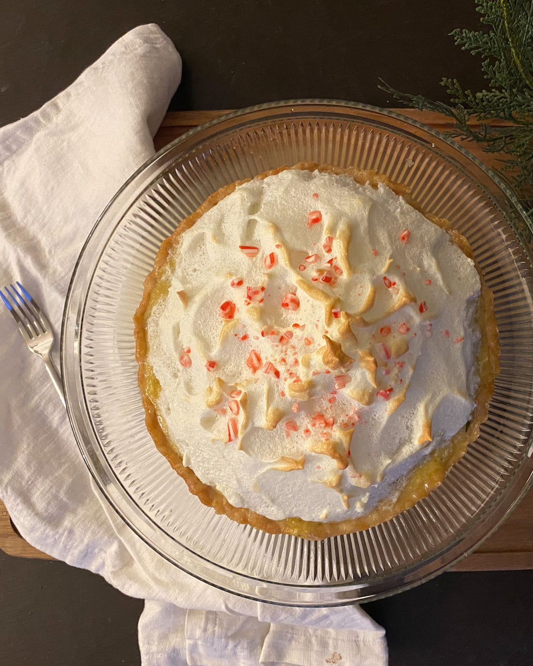 Mint Orange Meringue Tarte