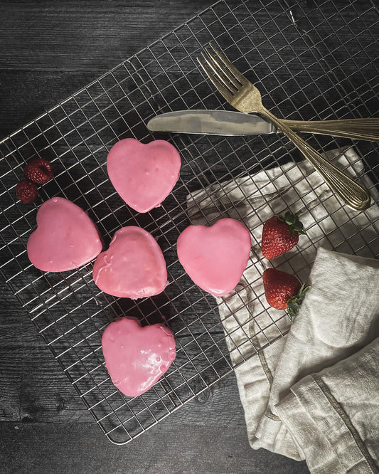 Itty Bitty Heart Shaped Cake Recipe That's Easy Enough to Make You Skip The Bakery