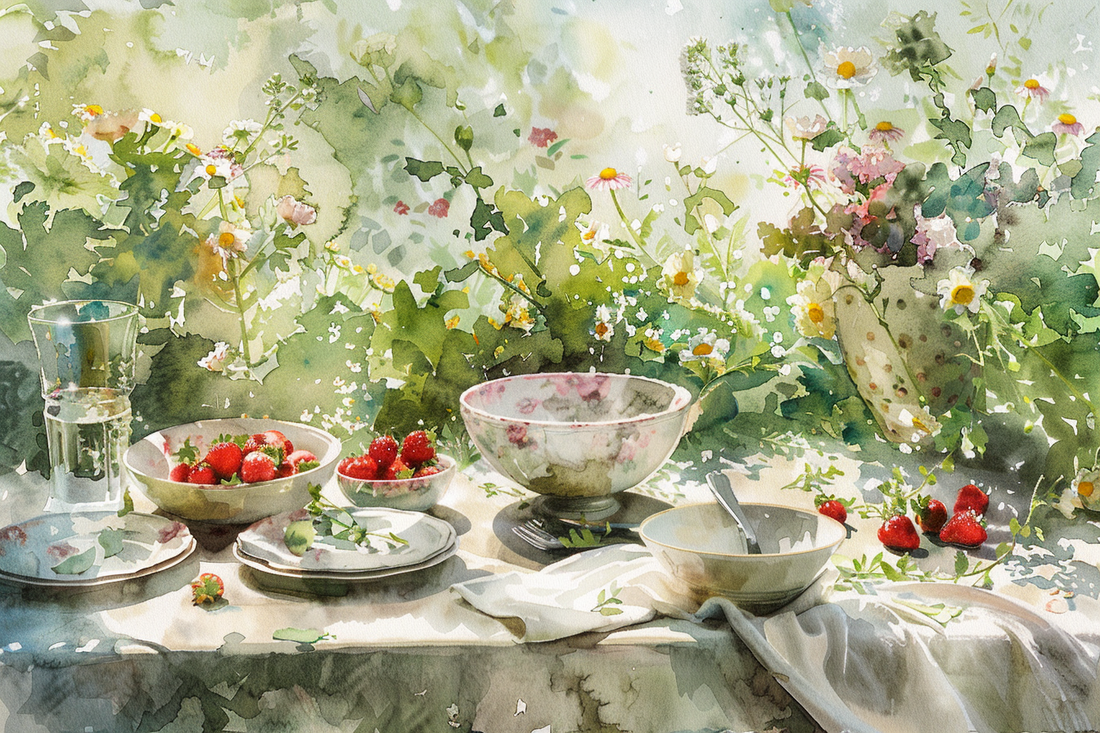 What’s Blooming in the May Garden: Bringing the Season to the Table