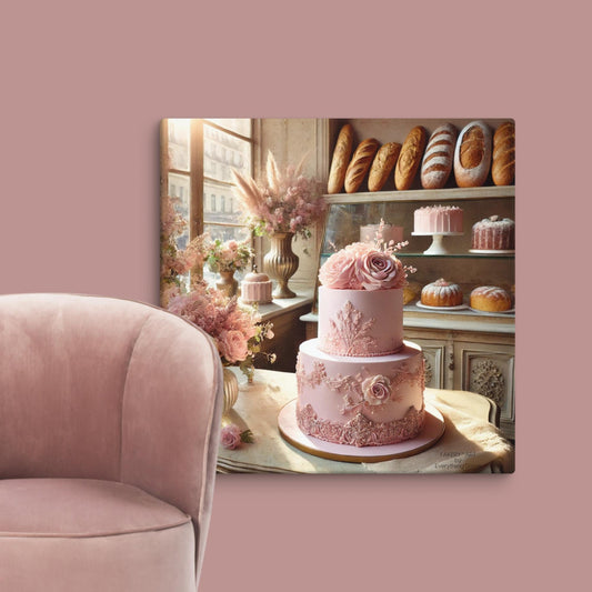 Everything Dawn 6″×6″ Fakery Canvas Prints Patisserie in Pink