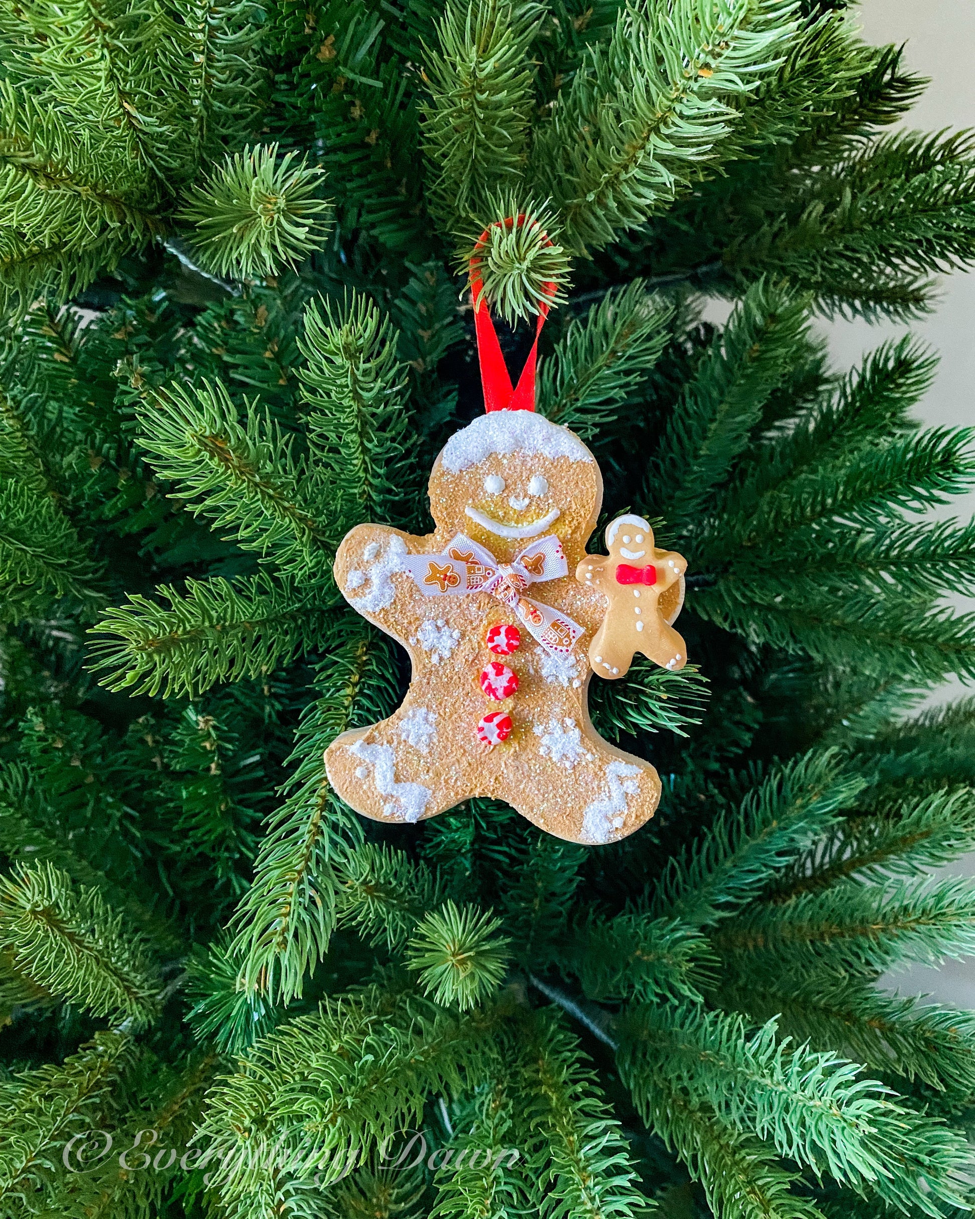 Everything Dawn Accessories Gingerbread and Doll Christmas Ornament