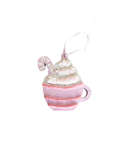 Everything Dawn Accessories Pink Mug Christmas Ornament