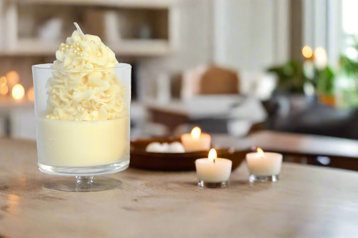 Everything Dawn Candle Sugar Cookie Dessert Candle Whipped