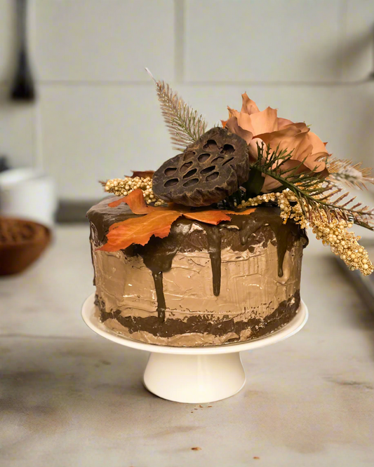 Everything Dawn Della Dark Chocolate Naked Fake Cake