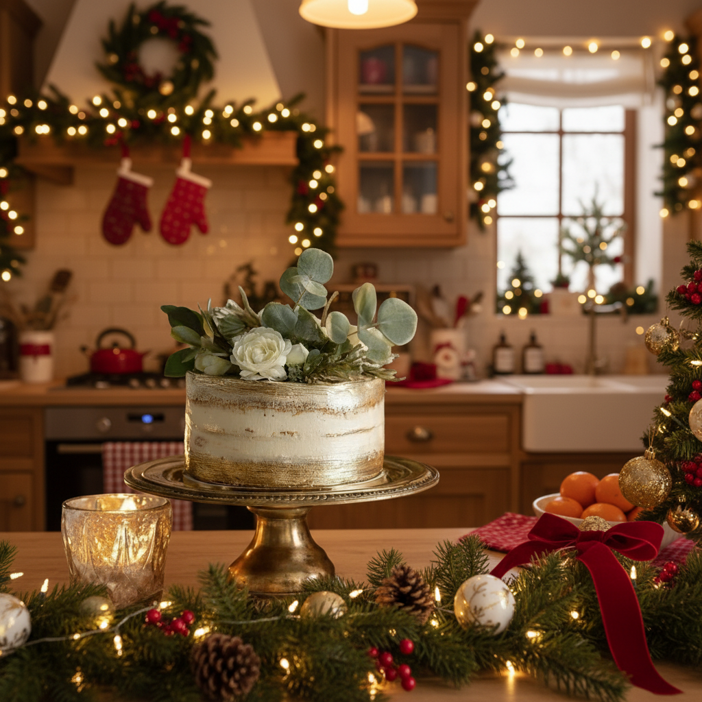 Everything Dawn Fake Cake Gilded Glamour Naked Faux Cake