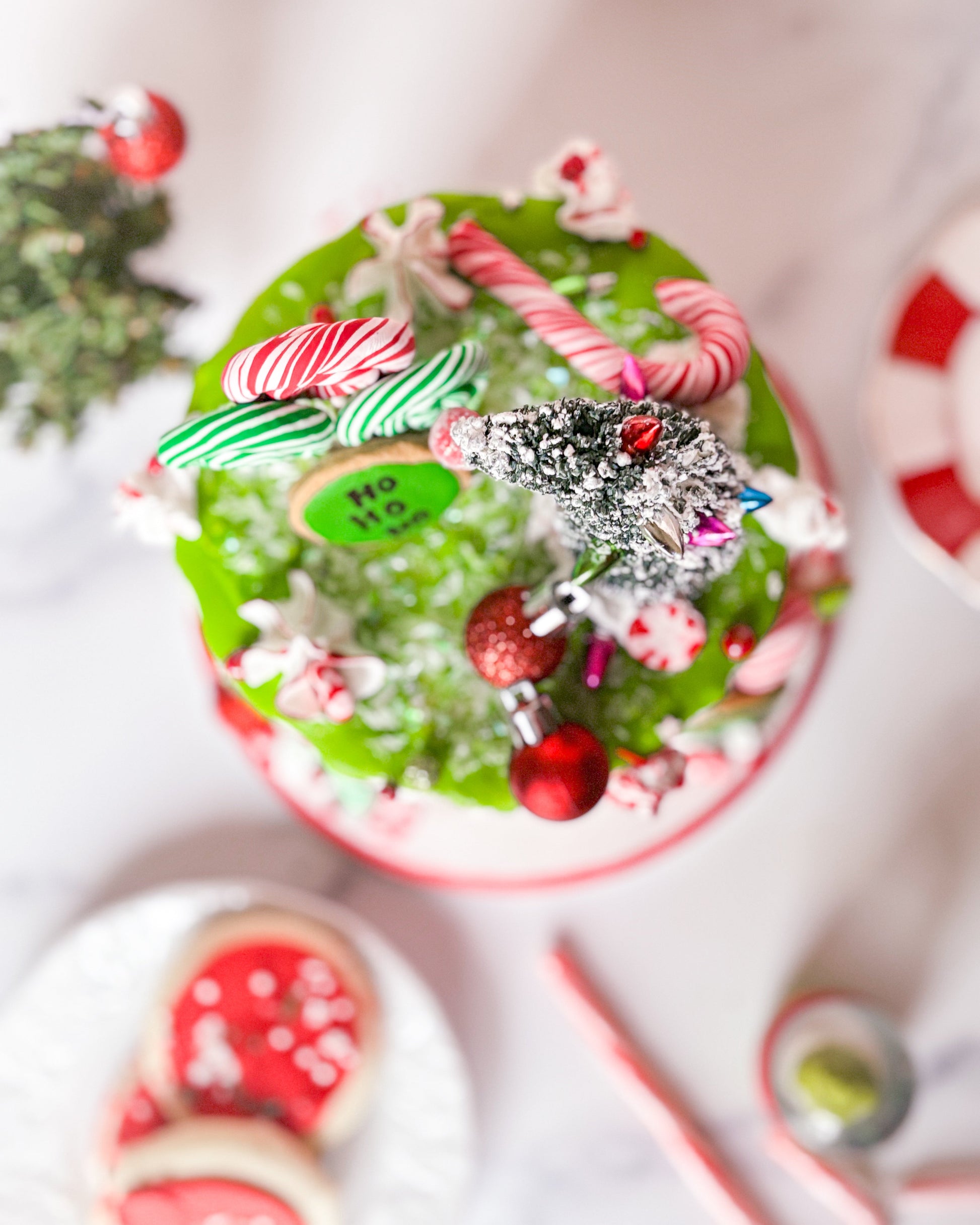 Everything Dawn Fake Cake Grinch Inspired Christmas Faux Cake