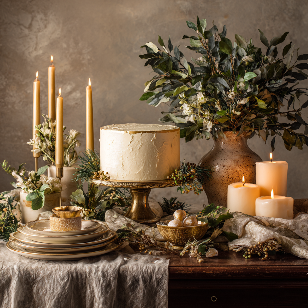 Everything Dawn Fake Cake Simply Traditional Christmas Faux Cake