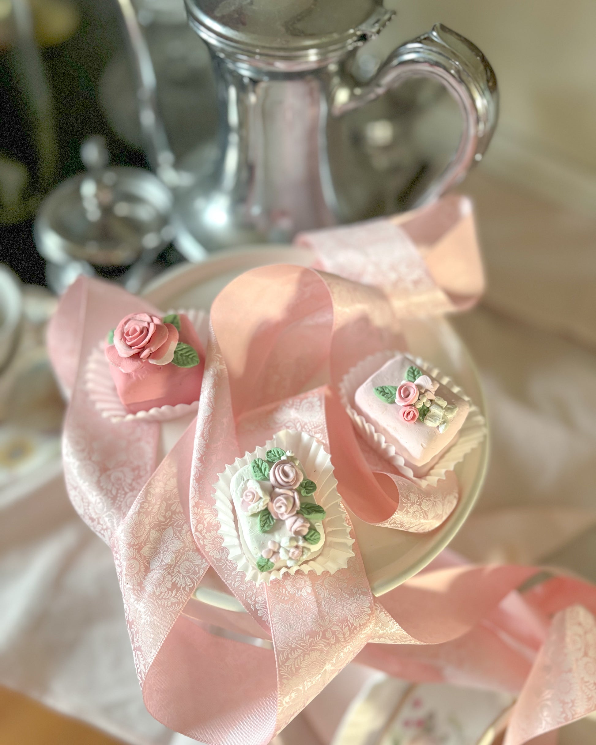 Everything Dawn Faux Petit Fours Pastel Tea Cakes