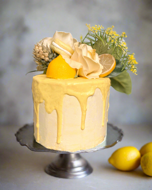 Everything Dawn Lemon Fake Cake Floral