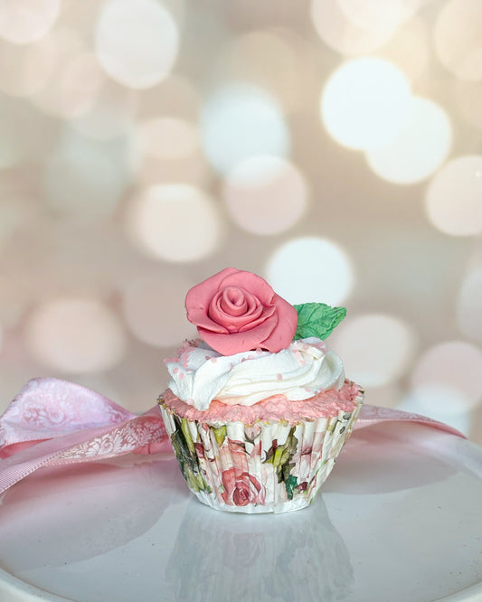 Everything Dawn Rose Faux Cupcake in Pink
