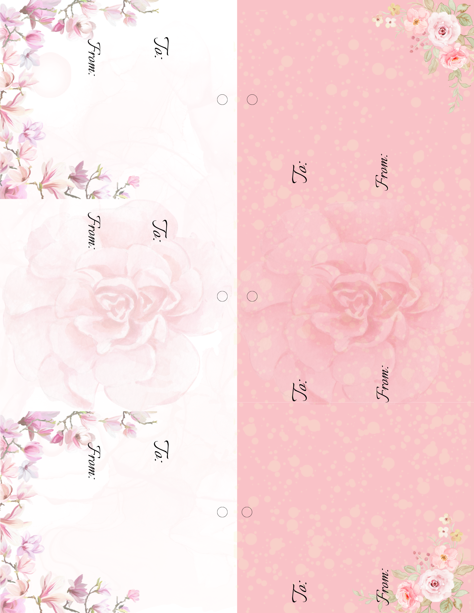 Everything Dawn Spring Gift Tags