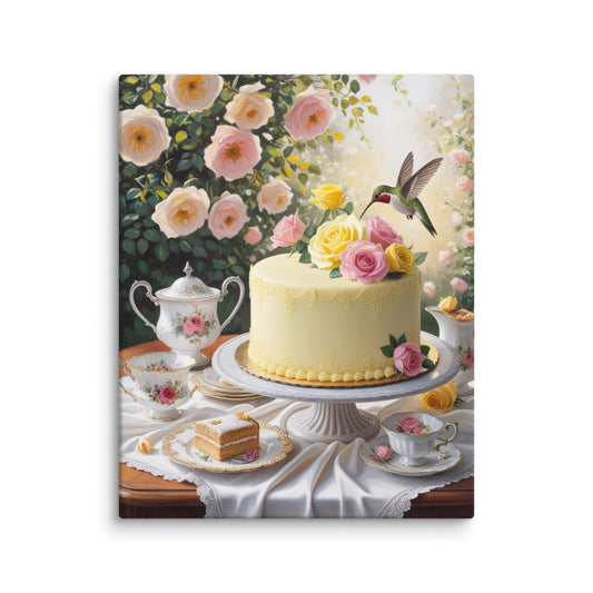 Everything Dawn The Enchanted Tea Table Canvas