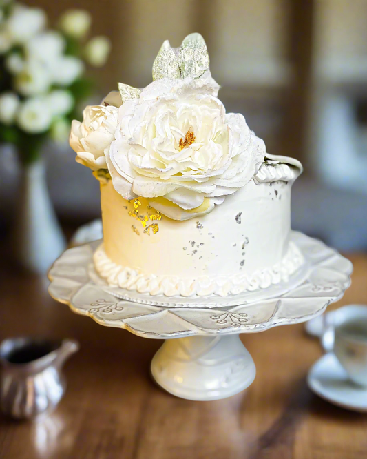 Everything Dawn Winter Blossom Elegance Faux Cake