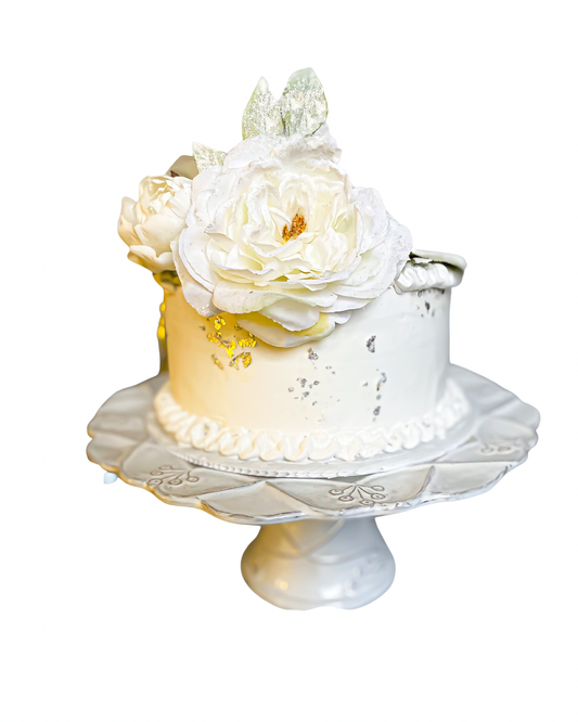 Everything Dawn Winter Blossom Elegance Faux Cake