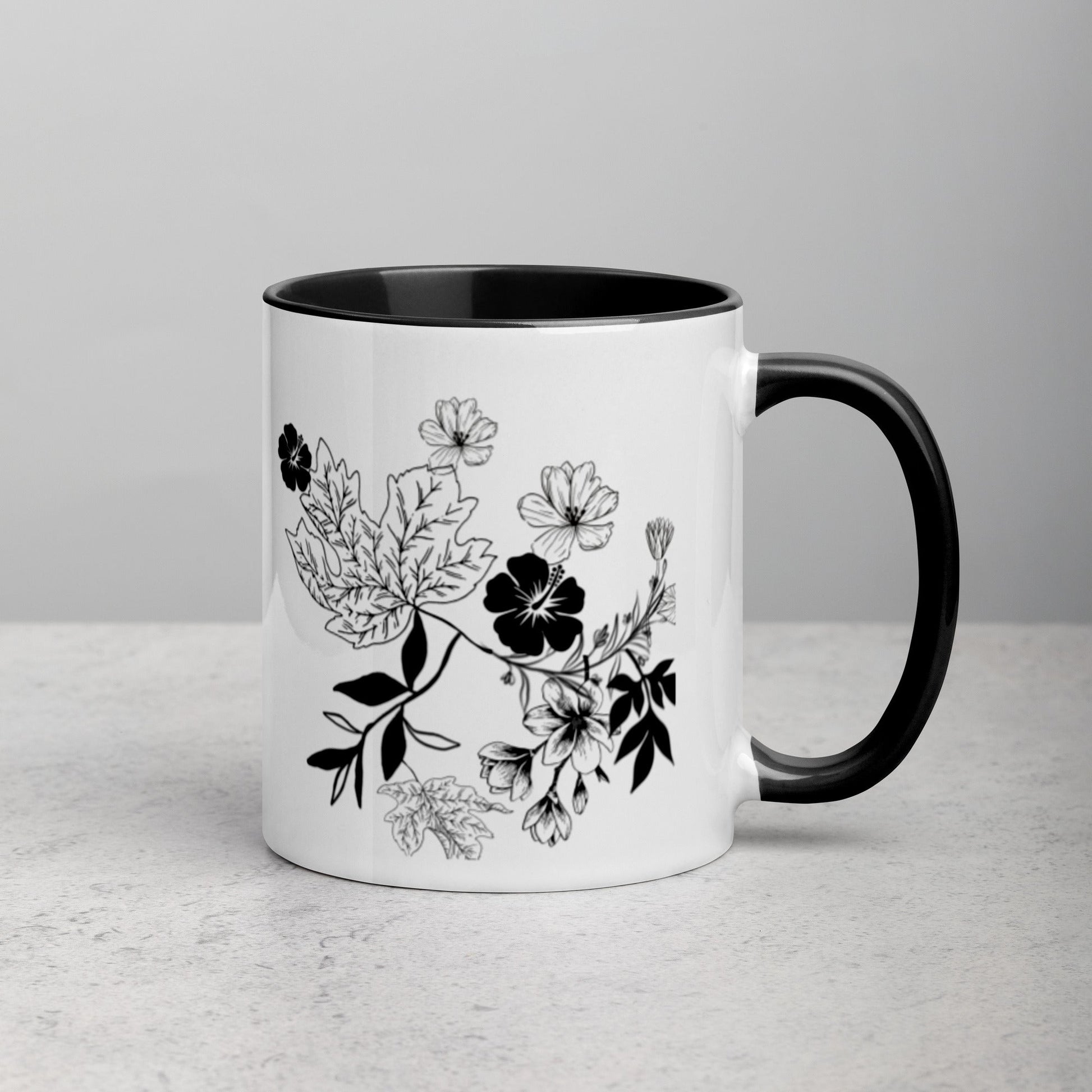 Everything Dawn Autumn Leaves Floral Mug