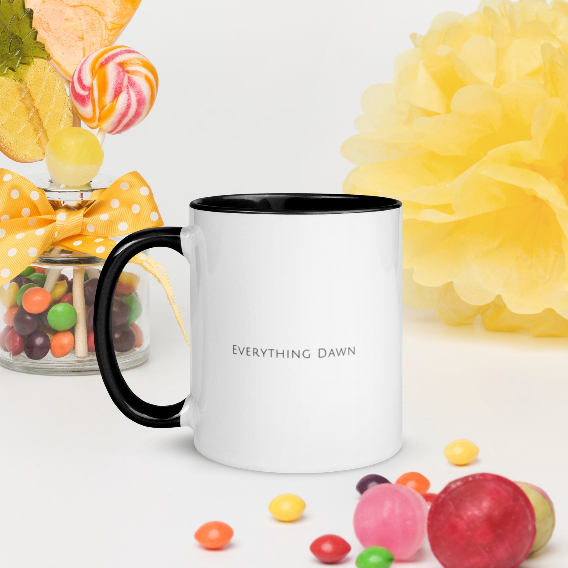 Everything Dawn Autumn Leaves Floral Mug